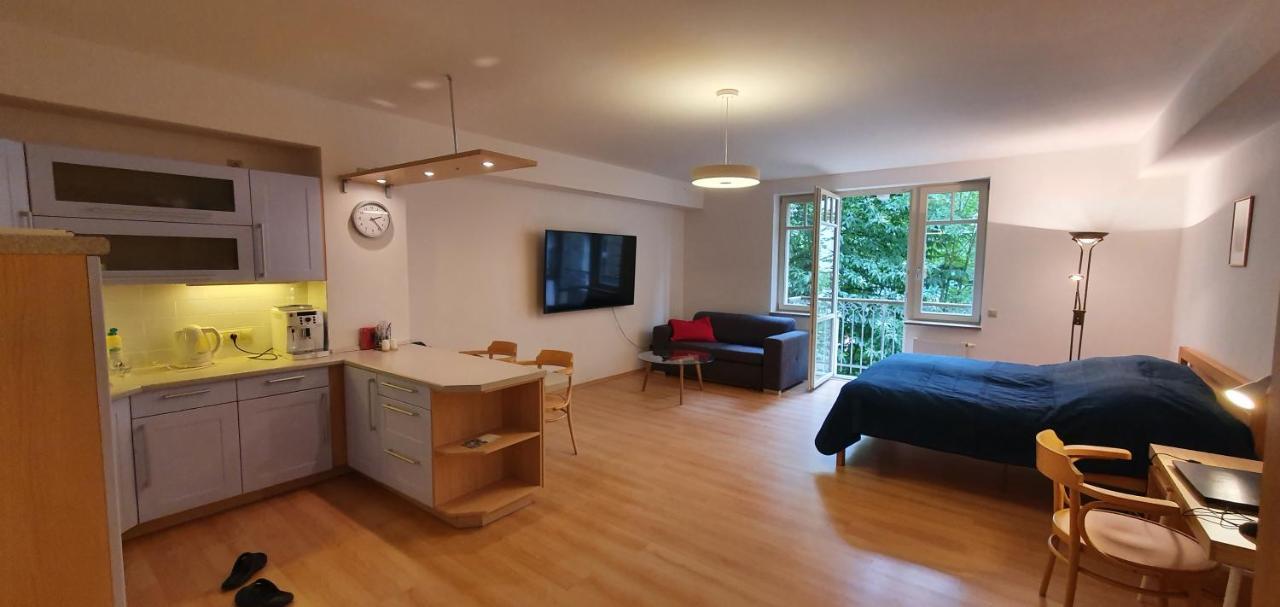 Apartmán 46m2 s balkonem v lázeňském centru Karlovy Vary Exteriér fotografie